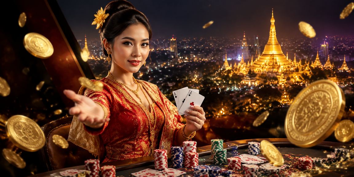 ရွှေတိဂုံဘုရားရှေ့တွင် ပိုကာဂိမ်းကစားနေသော ရန်ကုန်သူများ
